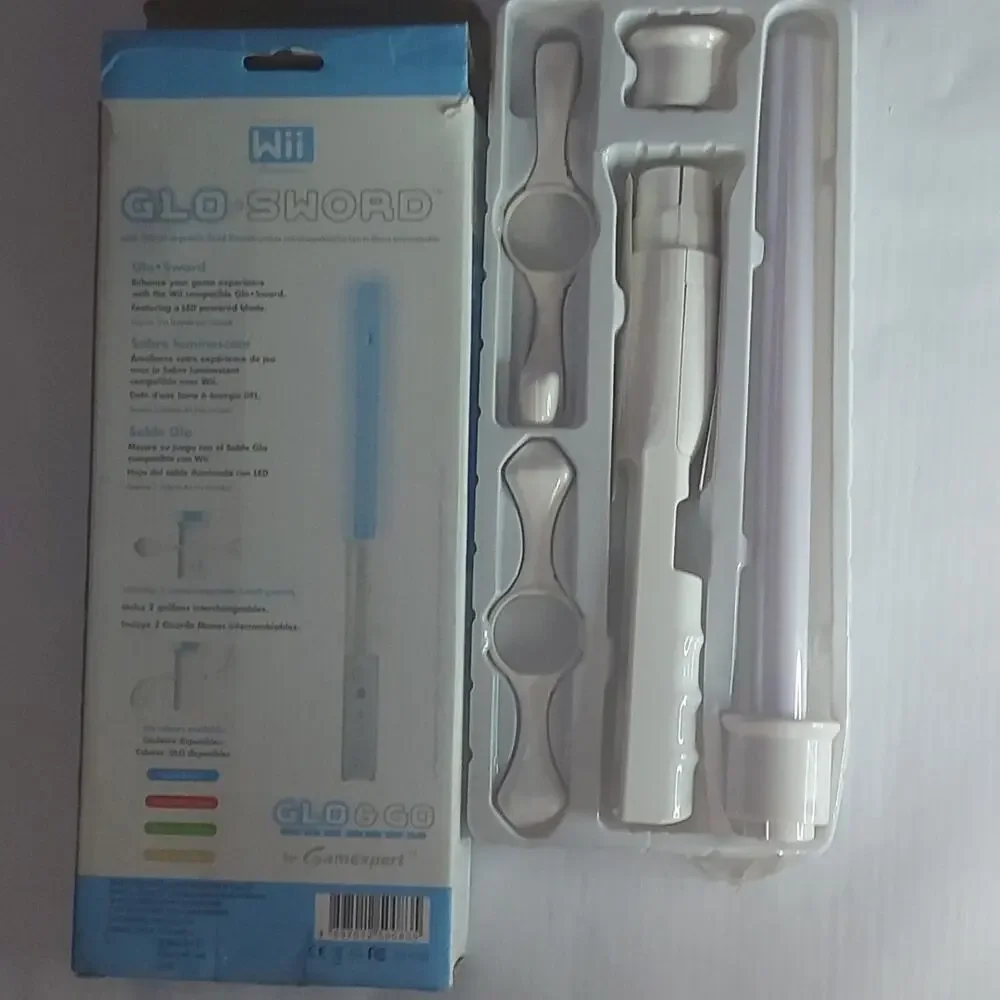 Wii Glo Sword with Interchangable Hand Guards PARTS ONLY #GS-1123 Games Toys